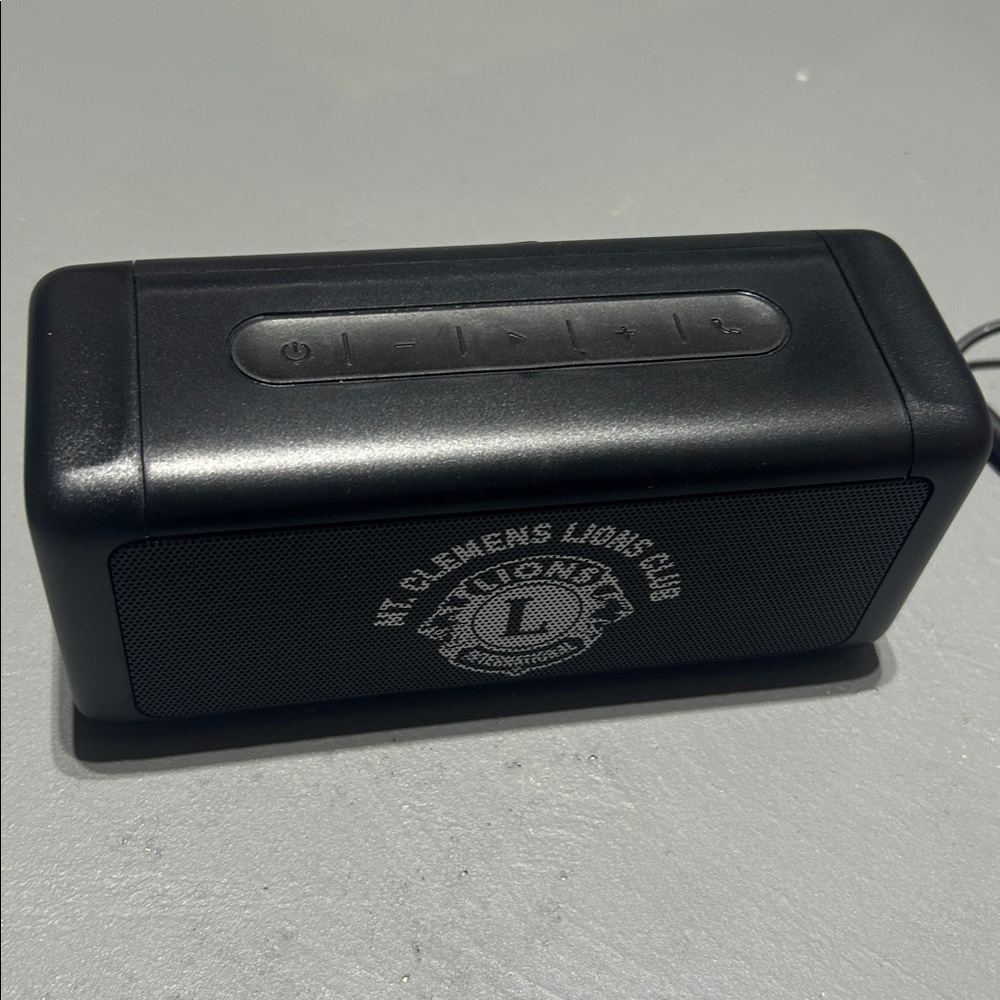 Sound Wedge - Outdoor Magnetic Speaker (New In Box with Charging Cable) - Picture 10 of 12